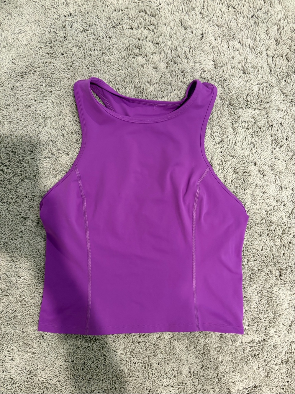 Lululemon Women’s Nulux Racerback Cropped Run Tank Yoga Top